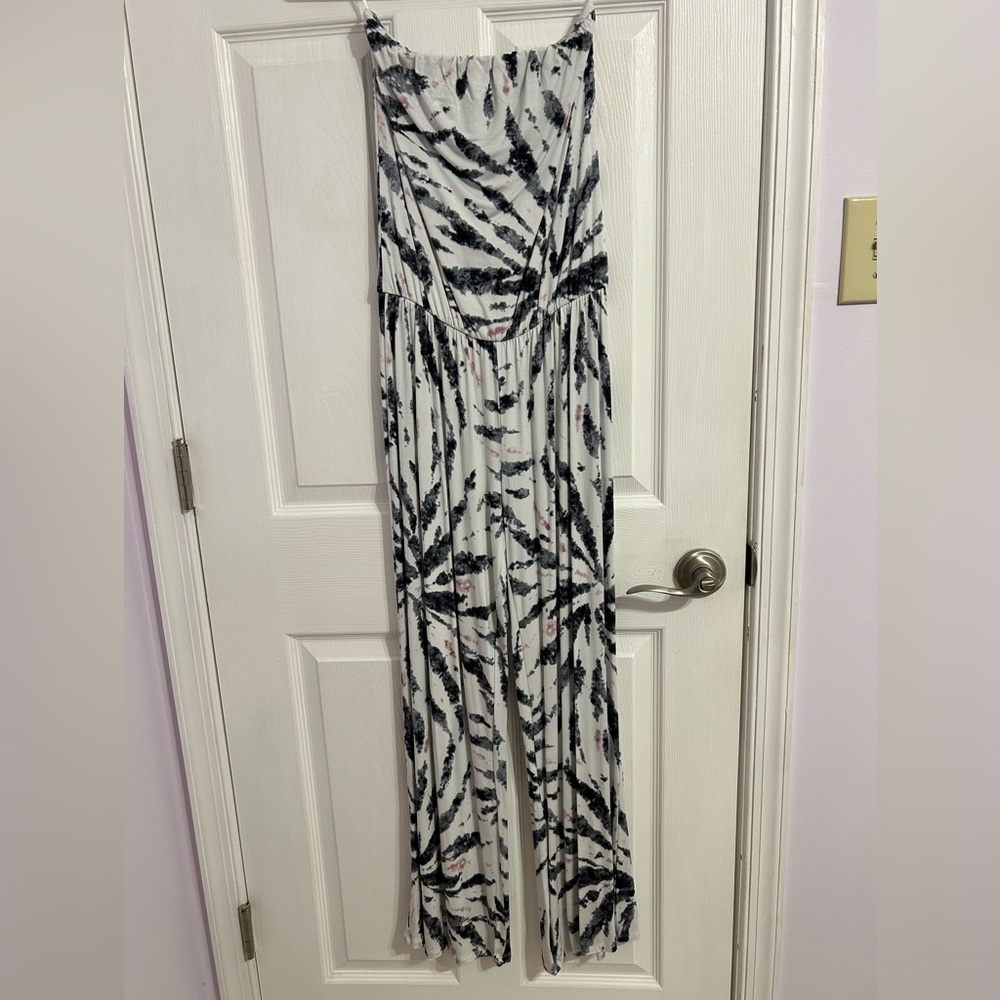 NWOT Strapless Bandeau Jumpsuit